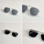 First Copy Gucci 0525 Water Silver Mercury Sunglasses