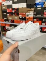 First Copy Nike Airforce 1 White Pure Leather