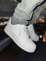 First Copy Nike Airforce 1 White Pure Leather