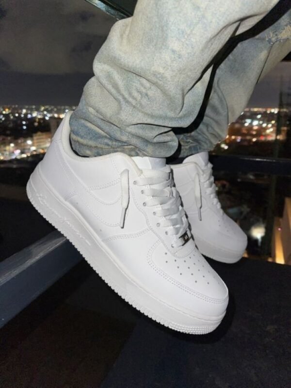First Copy Nike Airforce 1 White Pure Leather