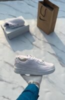 First Copy Nike Airforce 1 White Pure Leather