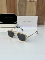First Copy Marc Jacobs 504 Gold Black Sunglasses