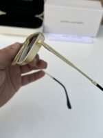 First Copy Marc Jacobs 504 Gold Black Sunglasses