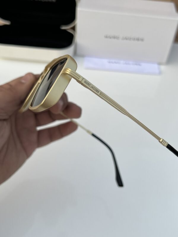 First Copy Marc Jacobs 504 Gold Black Sunglasses