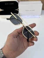 First Copy Marc Jacobs 504 Gold Black Sunglasses