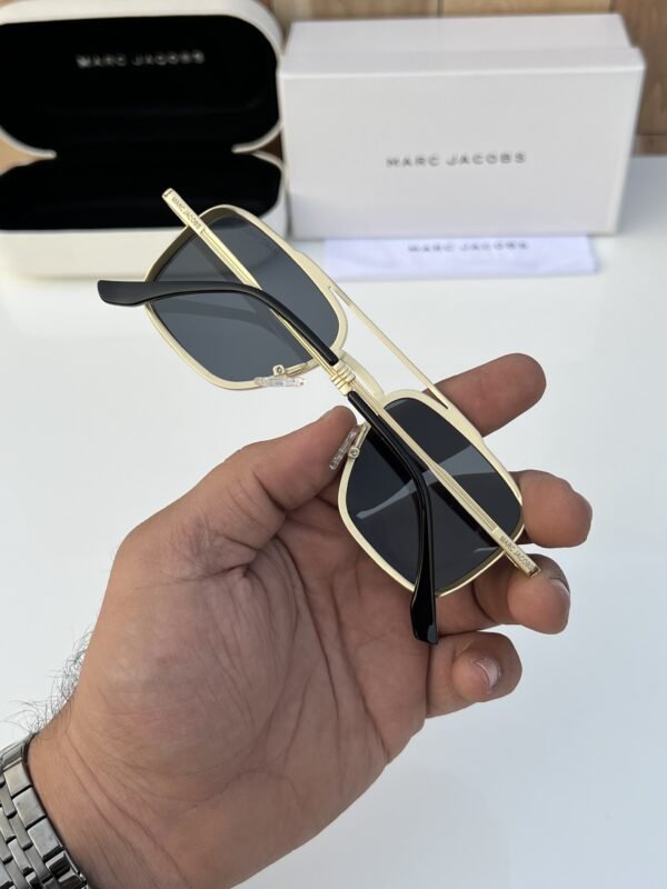 First Copy Marc Jacobs 504 Gold Black Sunglasses