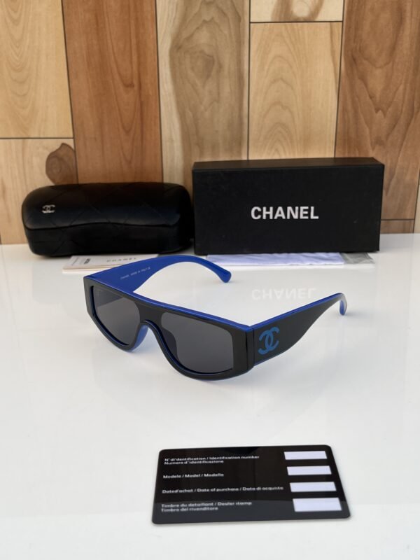 First Copy Chanel Blue Black Sunglasses