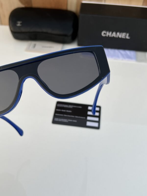 First Copy Chanel Blue Black Sunglasses
