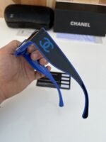 First Copy Chanel Blue Black Sunglasses
