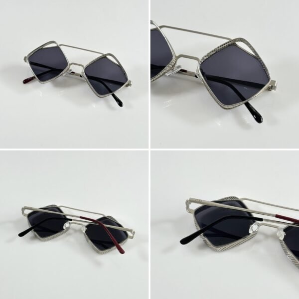 First Copy Dior 2190 Silver Black Sunglasses