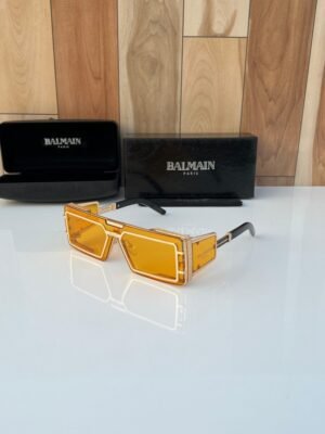 First Copy Balmain Gold Yellow Sunglasses