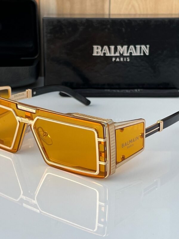 First Copy Balmain Gold Yellow Sunglasses