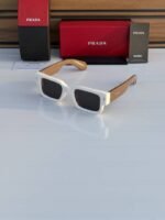 First Copy Prada 2719 White Black Sunglasses