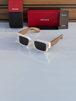 First Copy Prada 2719 White Black Sunglasses