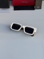 First Copy Prada 2719 White Black Sunglasses