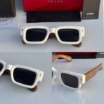 First Copy Prada 2719 White Black Sunglasses