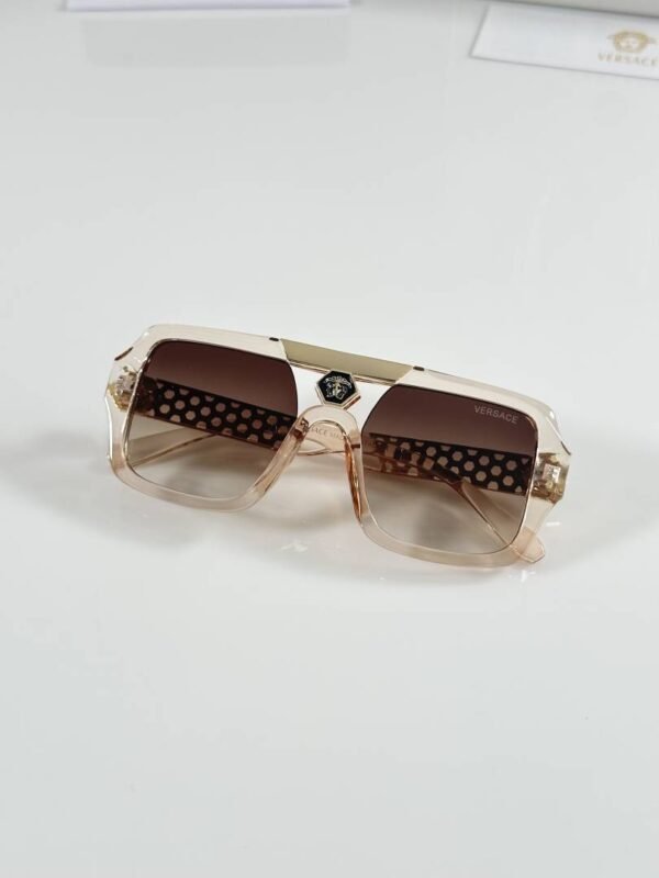 First Copy Versace 215 Water Brown Sunglasses