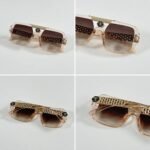 First Copy Versace 215 Water Brown Sunglasses