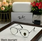 First Copy Rayban Aviator 3026 Black Day Night