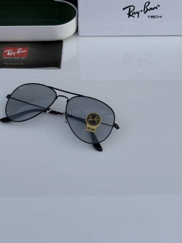 First Copy Rayban Aviator 3026 Black Day Night