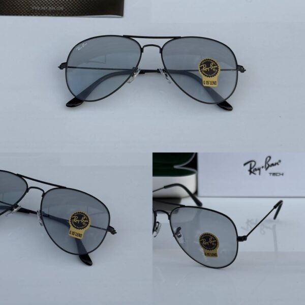First Copy Rayban Aviator 3026 Black Day Night