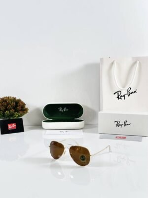 First Copy Rayban Aviator 3026 Gold Brown