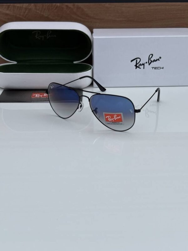 First Copy Rayban 3026 Black Blue Shades Glass Quality