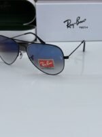 First Copy Rayban 3026 Black Blue Shades Glass Quality