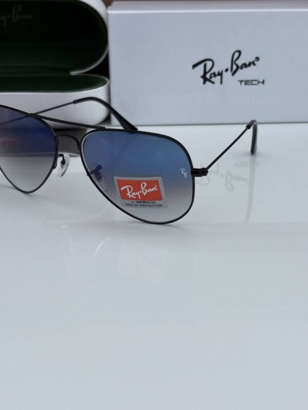 First Copy Rayban 3026 Black Blue Shades Glass Quality