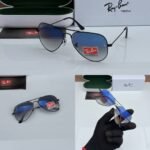 First Copy Rayban 3026 Black Blue Shades Glass Quality