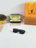 First Copy Louis Vuitton 121 Matt Black Sunglasses