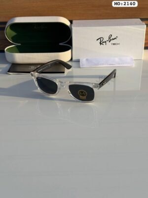 First Copy Rayban 2140 Transparent Black Glass Quality