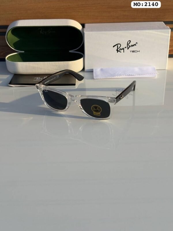 First Copy Rayban 2140 Transparent Black Glass Quality