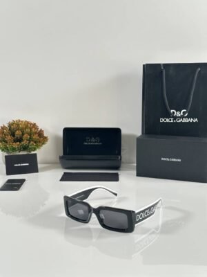 First Copy Dolce Gabbana 6187 Black White Sunglasses