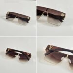 First Copy Versace 10086 Gold Brown Sunglasses