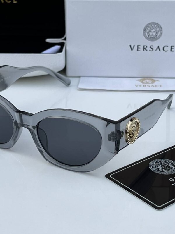 First Copy Versace 6160 Grey Black Sunglasses