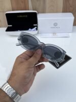First Copy Versace 6160 Grey Black Sunglasses