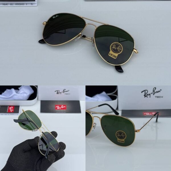 First Copy Rayban 3026 Golden Green Glass Quality