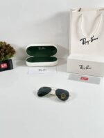 First Copy Rayban Aviator 3026 Gold Black (GLASS)