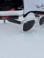 First Copy Rayban 2140 Slant Transparent Black Glass Quality