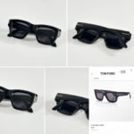 First Copy Tomford 184 Black Sunglasses