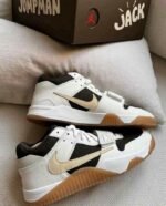 First Copy Travis Scott X Jordan Jumpman Jack Trainer Sail Semi UA Quality