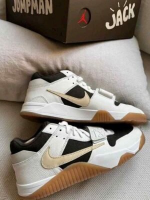 First Copy Travis Scott X Jordan Jumpman Jack Trainer Sail Semi UA Quality