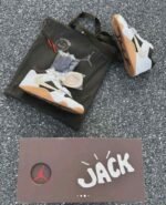 First Copy Travis Scott X Jordan Jumpman Jack Trainer Sail Semi UA Quality