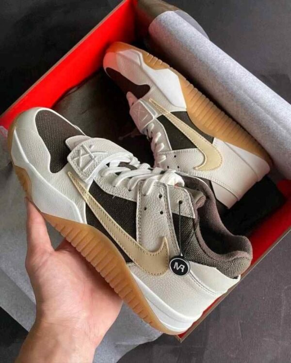 First Copy Travis Scott X Jordan Jumpman Jack Trainer Sail Semi UA Quality