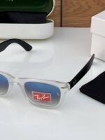 First Copy Rayban 2140 White Blue Shadedd