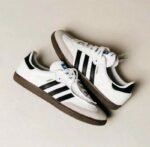 First Copy Adidas Samba White Black