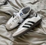 First Copy Adidas Samba White Black