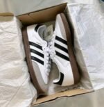 First Copy Adidas Samba White Black