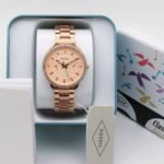 First Copy Fossil Tailor Rose Gold Watch For Women